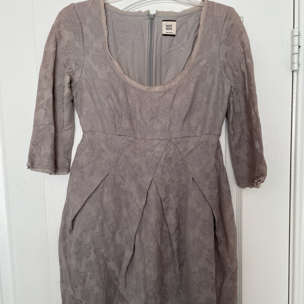 Noa Noa West End dress in Mist Melange (S) ASO Amy Pond